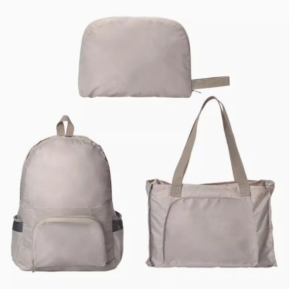 New! 3 in1 Folding Travel Backpack duffle Bag weekender bag gym bag - Picture 1 of 10